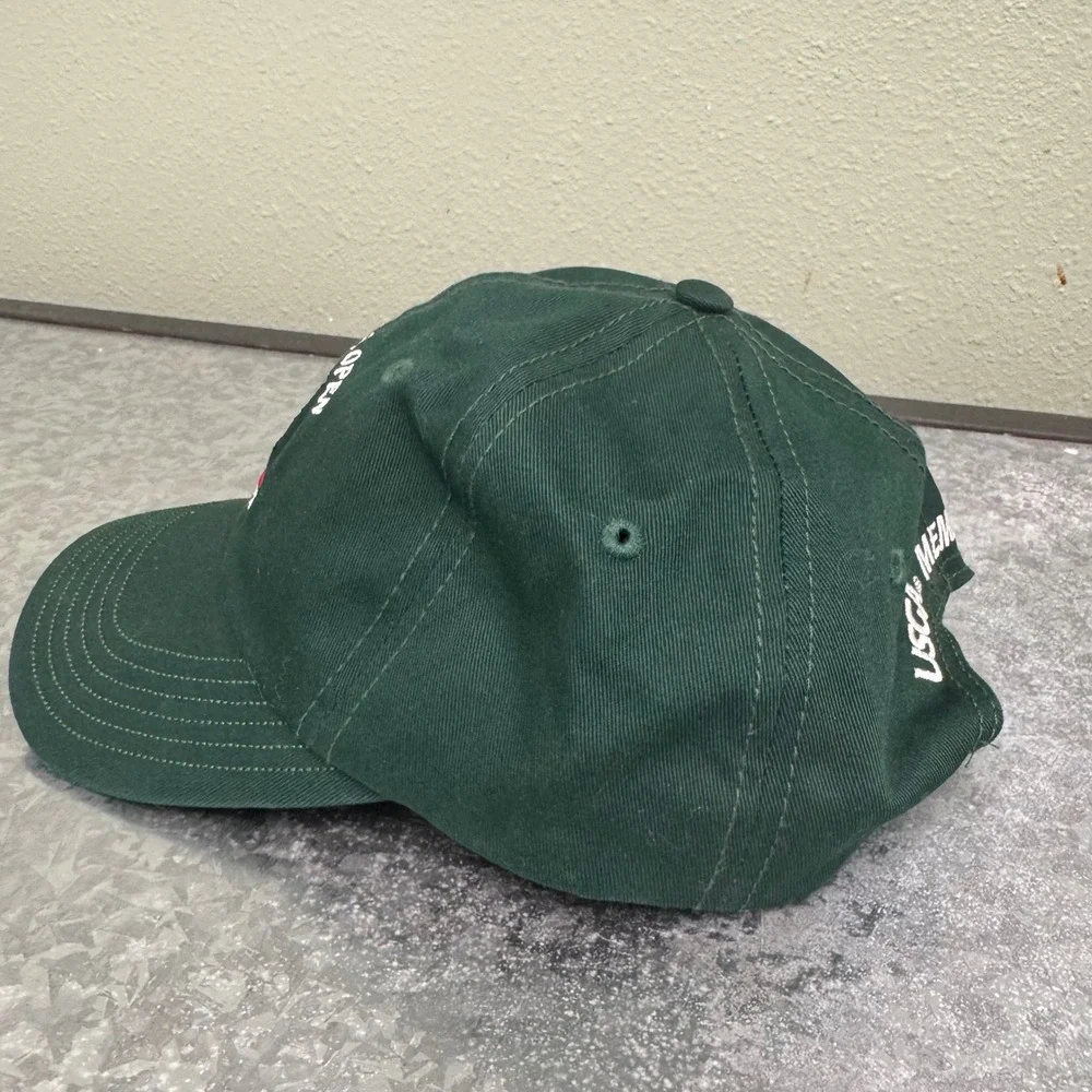 USGA 2018 U.S. Open Shinnecock Hills Golf Hat Mens OSFA‎ Green Excellent Member
